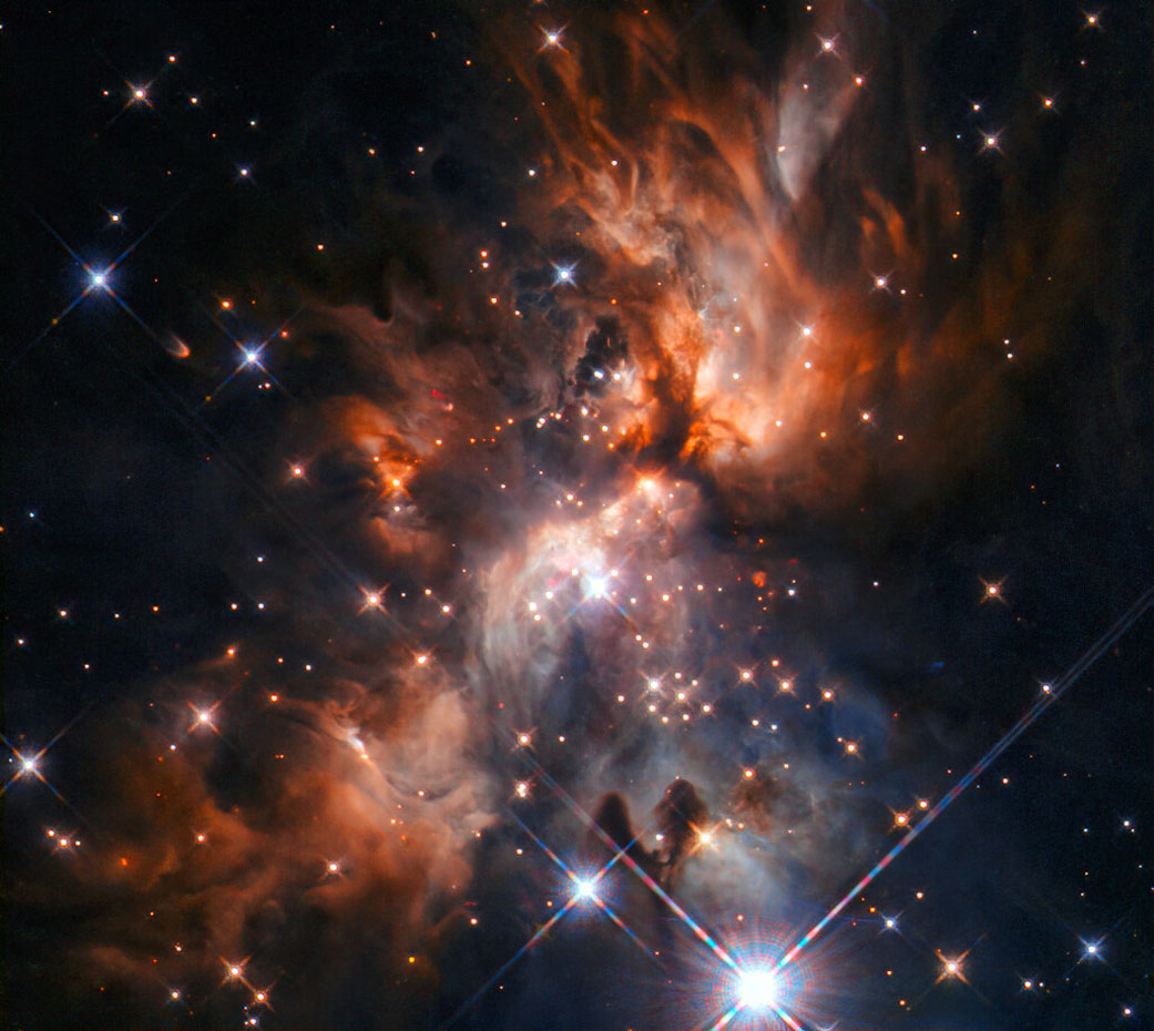 © ESA/Hubble & NASA, J. C. Tan (Chalmers University & University of Virginia), R. Fedriani (Chalmers University); CC BY 4.0; Acknowledgment: Judy Schmidt
