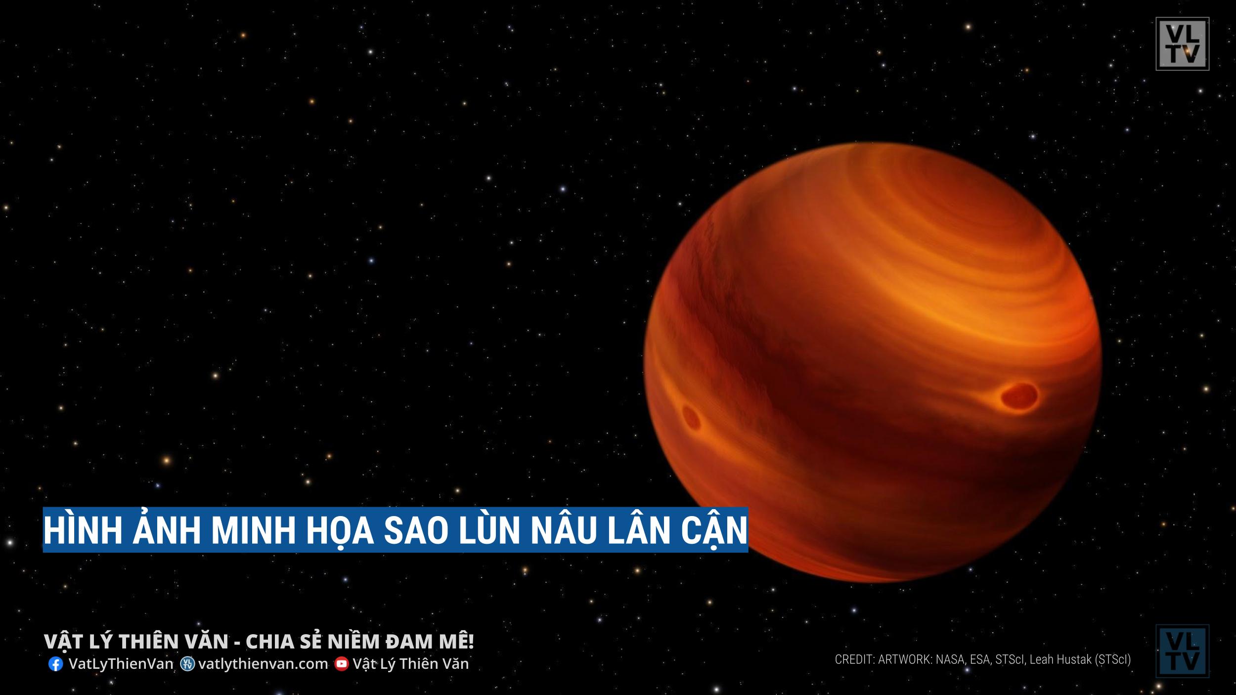 Các quan sát về một ngôi sao lùn nâu lân cận cho thấy nó có bầu khí quyển lốm đốm với những đám mây rải rác và những đốm đen bí ẩn.