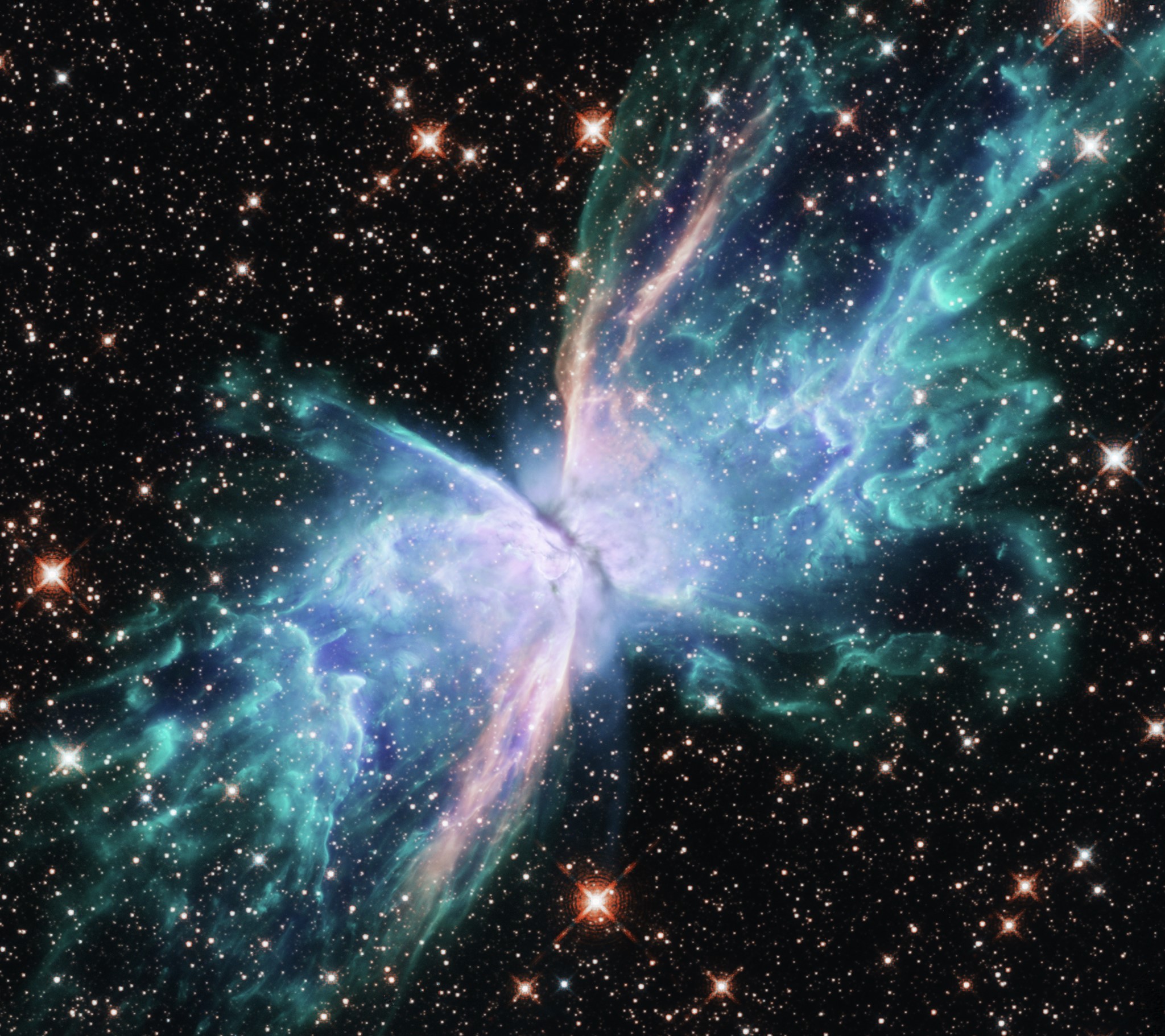 Hubble gần đây đã quay lại chụp ảnh NGC 6302, được gọi là "Tinh vân Bươm Bướm", để quan sát nó trên một phổ ánh sáng hoàn chỉnh hơn.