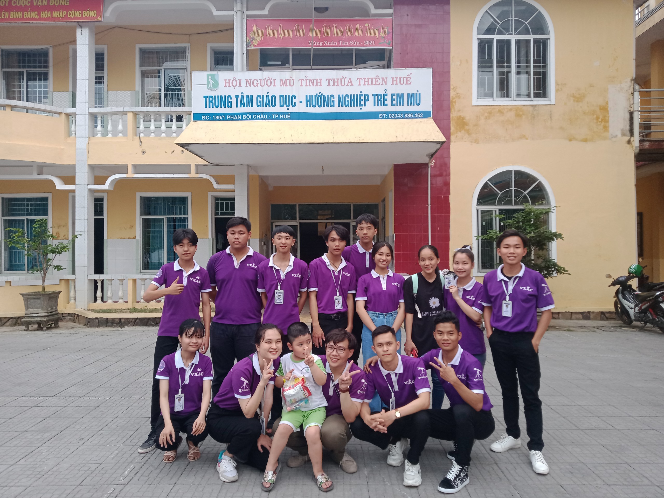 Sinh hoạt tại hội người mù tỉnh Thừa Thiên Huế