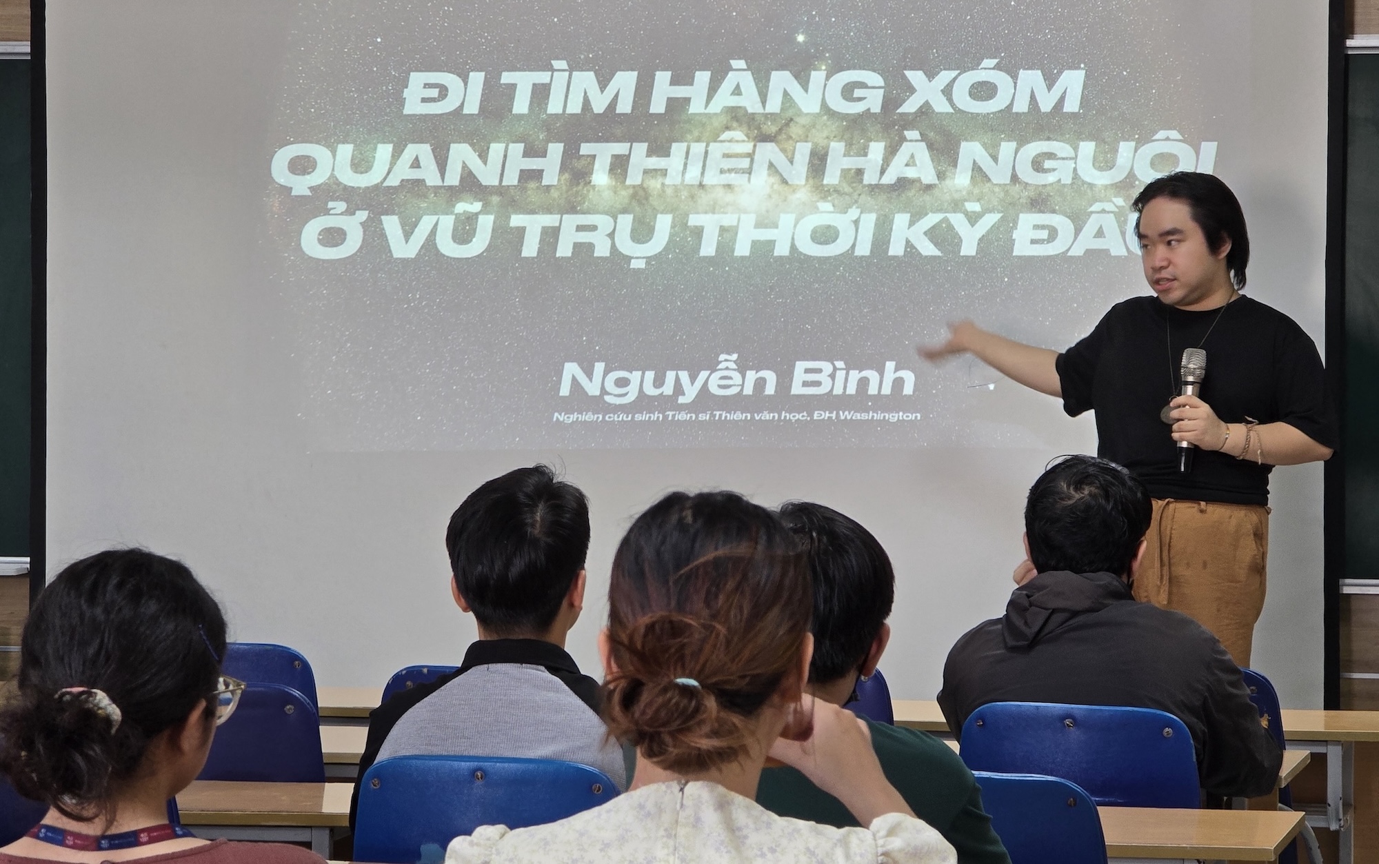 [RECAP SỰ KIỆN] LỚP HỌC THIÊN VĂN: CÙNG NCS. NGUYỄN BÌNH NGƯỢC DÒNG THỜI GIAN, 